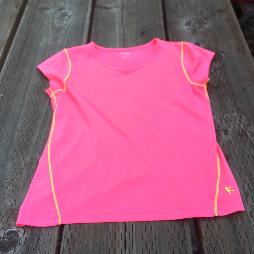 Kids neon athletic shirt